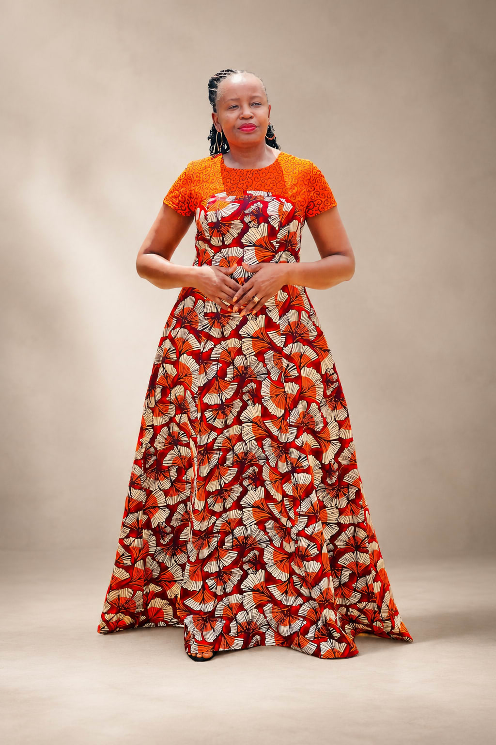Ankara Blended Elegant Dresses